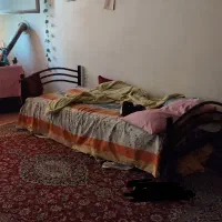 تخت خواب فلزی به همراه خوش خواب