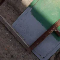 درب قدیمی سنگین|کلکسیون اشیاء عتیقه|زابل, |دیوار