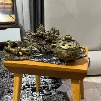 مجسمه برنز عتیقه سنگین|کلکسیون اشیاء عتیقه|تهران, قیطریه|دیوار