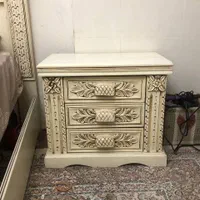 ست تخت دو نفره چوبی|تخت و سرویس خواب|تهران, دکتر هوشیار|دیوار