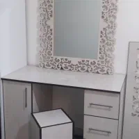 میز آرایشی آینه صندلی نو