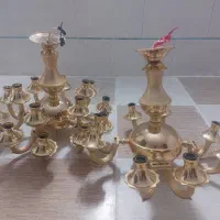 خریدار (فروشنده) لوستر شمعدان برنزی برنز