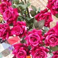گل خارجی مصنوعی|گل مصنوعی|کرج, باغستان|دیوار