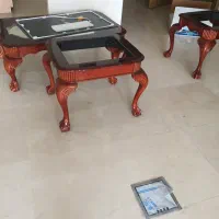 میز جلوی مبل و دو عدد عسلی