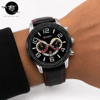 ساعت اورجینال مردانه کارن با گارانتی و جعبه CUREEN