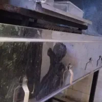 کباب پز گازی رستورانی (منقل)  هوددار