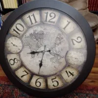 ساعت دیواری طرح آنتیک سه زمانه