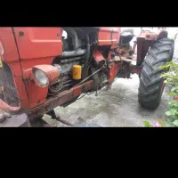 تراکتور رومانی با ادوات|خودرو سنگین|مزرعه کتول, |دیوار