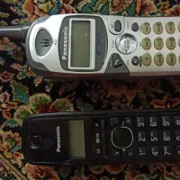 دوعدد گوشی بیسیم پاناسونیک