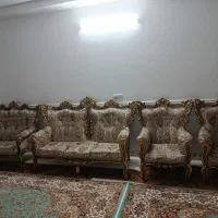 مبل ۸ نفره سلطنتی|مبلمان خانگی و میز عسلی|رباط‌کریم, نصیرشهر|دیوار