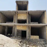 اپارتمان دوخوابه نوساز به صورت اسکلت وتمام کار