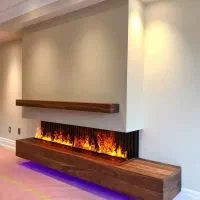 شومینه تبخیری با شعله واقعی در کرج
