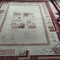 فرش ۹متری زمینه کرم رنگ