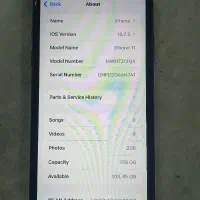 ایفون 11 نرمال 128 دو سیم فروش فوری|موبایل|مشهد, فاطمیه|دیوار