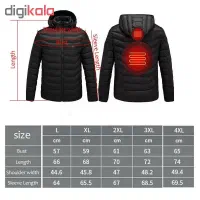 کاپشن المنتدار (گرمایشی) هوشمند + پاوربانک هدیه|لباس|تهران, آذری|دیوار