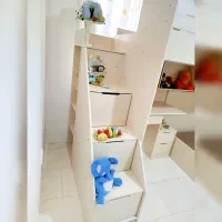 سرویس خواب کودک نوجوان ،دو طبقه،۲طبقه|تخت و سرویس خواب|پرند, فاز ۶|دیوار