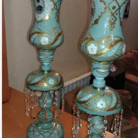 شمعدانی فیروزه ای