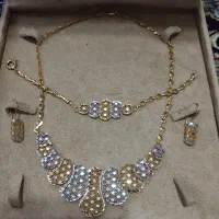 سرویس طلای عروس ویترینی کاملانو