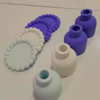 گلدان و کاسه‌مرواریدی|صنایع دستی و سایر لوازم تزئینی|گرگان, |دیوار