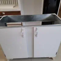 سینک و کابینت فلزی گالوانیزه|مصالح و تجهیزات ساختمان|مراغه, |دیوار