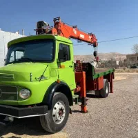 جرثقیل بنز۹۱۱ ۸تن دکل بلند