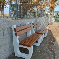 نیمکت سنگی|صندلی و نیمکت|رودسر, |دیوار