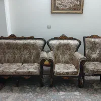 مبل نه نفره|مبلمان خانگی و میز عسلی|شاهین‌شهر, شهرک ردانی پور|دیوار