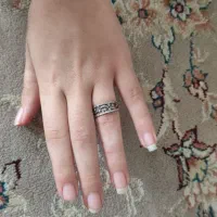 انگشتر نقره بین 3گرم