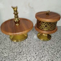 ظرف چوبی سرویس پذیرایی|ظروف سرو و پذیرایی|مرودشت, شهرک بسیجیان|دیوار