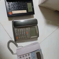 سه عدد گوشی تلفن رو میزی  خارجی