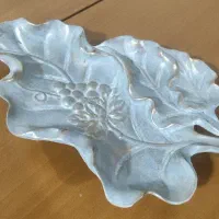 ظرف پذیرایی سنگی طرح برگ