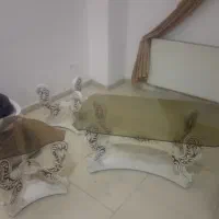 میز عسلی سه عدد تمیز