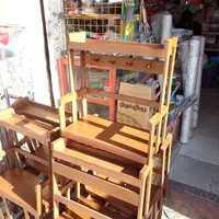 استند چوبی آویز دار،جاادویه،پاسماوری|آب‌چکان و نظم‌دهنده ظروف|شیراز, شیخ علی چوپان|دیوار