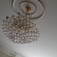 دو شاخه لوستر جنس کریستال