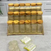 فروش عمده(همکاری)شیشه مکارتی با درب چوبی