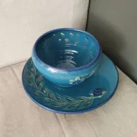 ظرف سفالی تزئینی