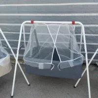 گهواره ننویی تابخور مخصوص نوزادان کولیکی وبیقرار|تخت و صندلی بچه|کرج, حصارک پایین|دیوار