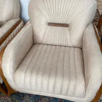 مبل راحتی تمام چول راش کاملا نو و بدون استفاده