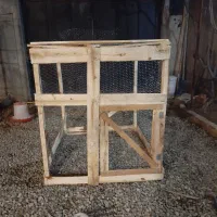 قفس چوبی