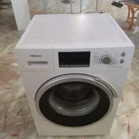 لباسشویی هایسنس مدل wfh8012d|ماشین لباسشویی و خشک‌کن لباس|چناران, |دیوار