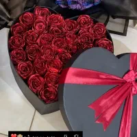 دسته گل روبانی