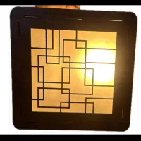 سقفی دو لامپ شیک