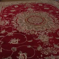 یک عدد فرش ۱۲ متری بدون هیچ پارگی و سوختگی