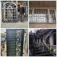 جوشکاری سیارآهنگری نرده حفاظ پنجره بالکن پله آهنگر