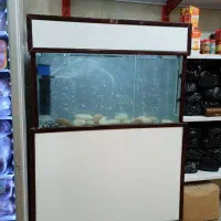 اکواریوم با تمامی تجهیزات