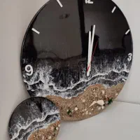 ساعت دیواری رزینی