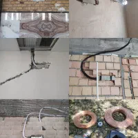 نصبکولرگازی،تعمیرات،سرویس،لوله کشی مسی،شارژ گاز|خدمات پیشه و مهارت|هشتگرد, هشتگرد قدیم|دیوار