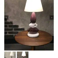 آواژور یا چراغ رومیزی سرامیکی