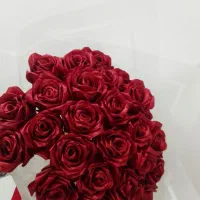 دسته گل روبانی کادویی|گل مصنوعی|زنجان, |دیوار