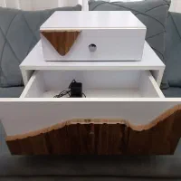 سرویس خواب دونفره کامل با چراغ خواب|تخت و سرویس خواب|تهران, حکیمیه|دیوار